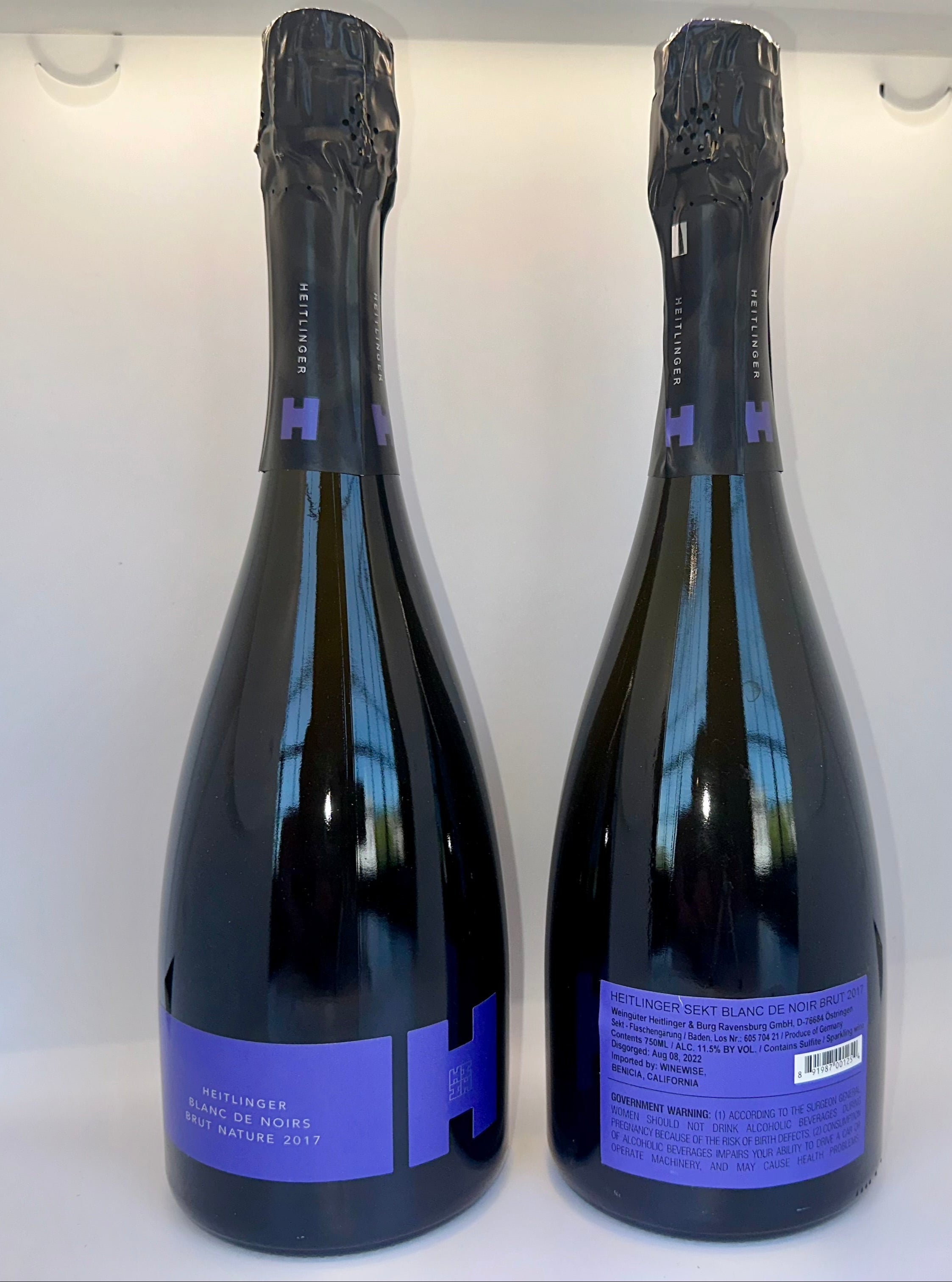 Heitlinger Blanc de Noir Brut Nature Sekt Baden 2017