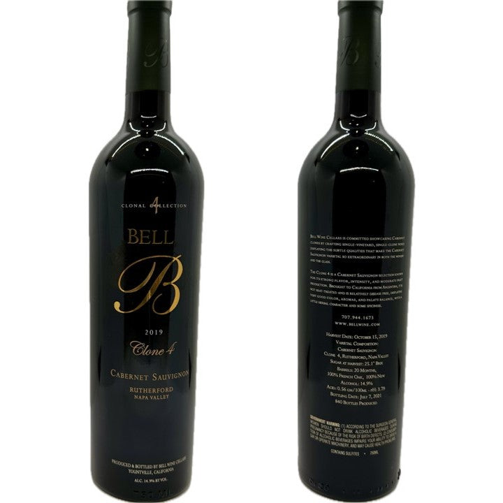 Bell Vineyards Cabernet Sauvignon Clone 4 Rutherford 2019