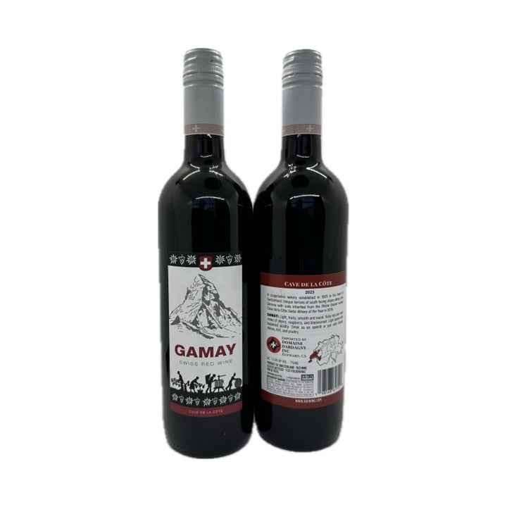 Cave de la Côte, Gamay, “Swissness”, Vaud 2023