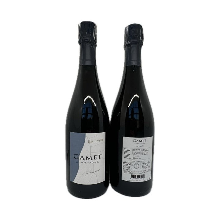 Gamet, Extra Brut, Blanc de Noirs, Rive Droite, Champagne NV