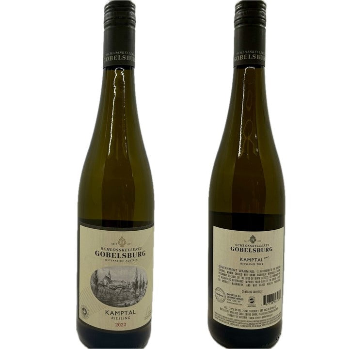 Schloss Gobelsburg Riesling Kamptal Schlosskellerei Goblesburg 2022