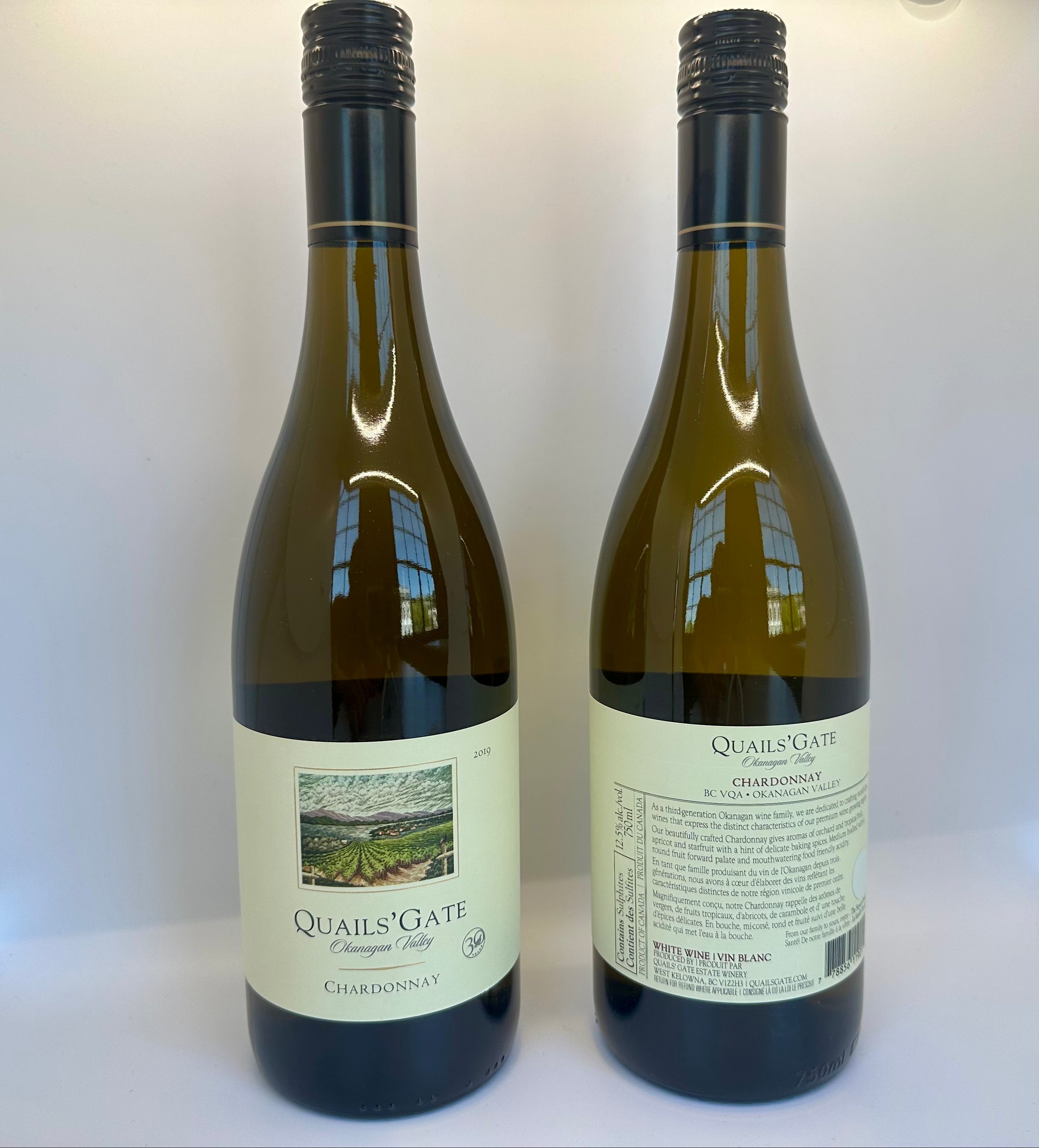 Quails' Gate Chardonnay Okanagan Valley 2019