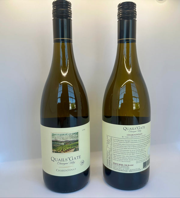 Quails' Gate Chardonnay Okanagan Valley 2019