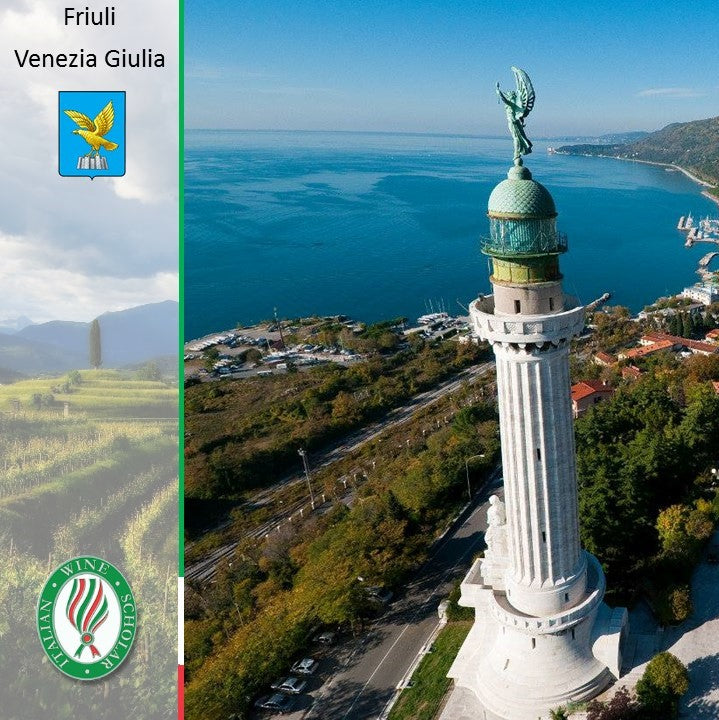 Historic monument in Friuli-Venezia Giulia featured in the Wines of Friuli-Venezia Giulia class at San Francisco Wine School.