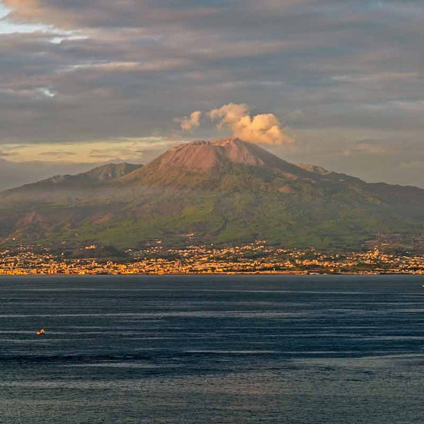 Mount Vesuvius in Campania, Italy