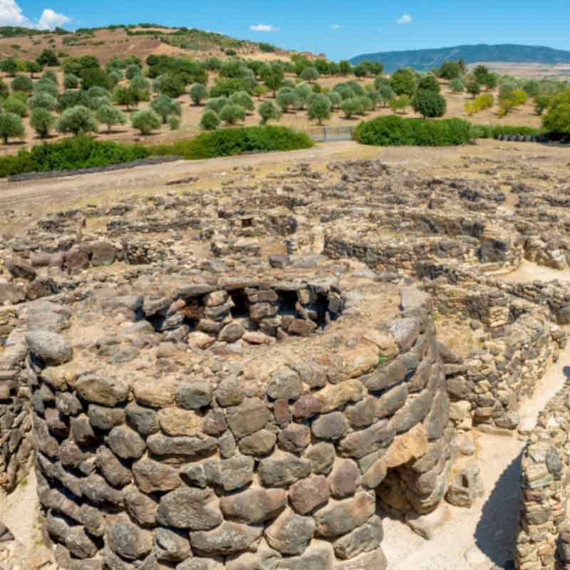 Ancient stone residence in Sardegna, Italy